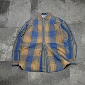 Lee design check & stripe shirt