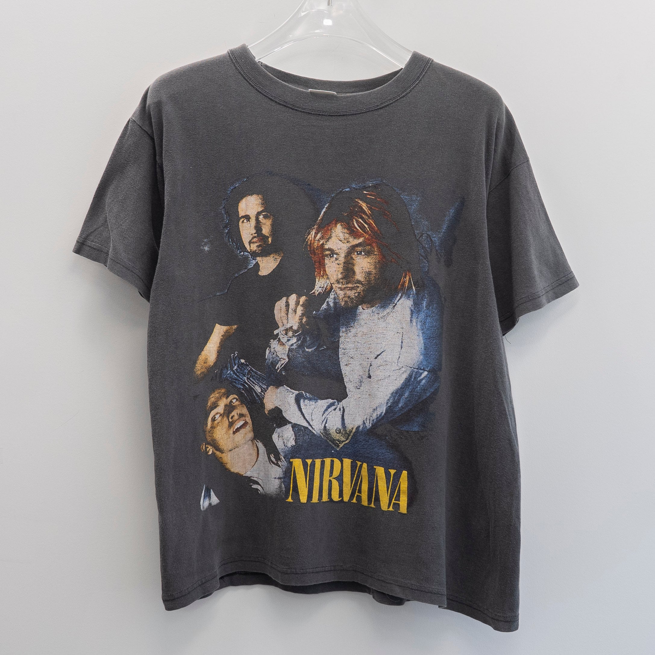 Nirvana " 90's Boot Leg " FadeTag XL【A10-380】