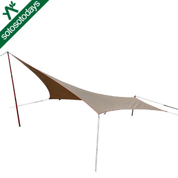 Tent Mark Designs テンマクデザイン ムササビウイング13ft Tc 焚き火version ポール別売 Sotosotodays