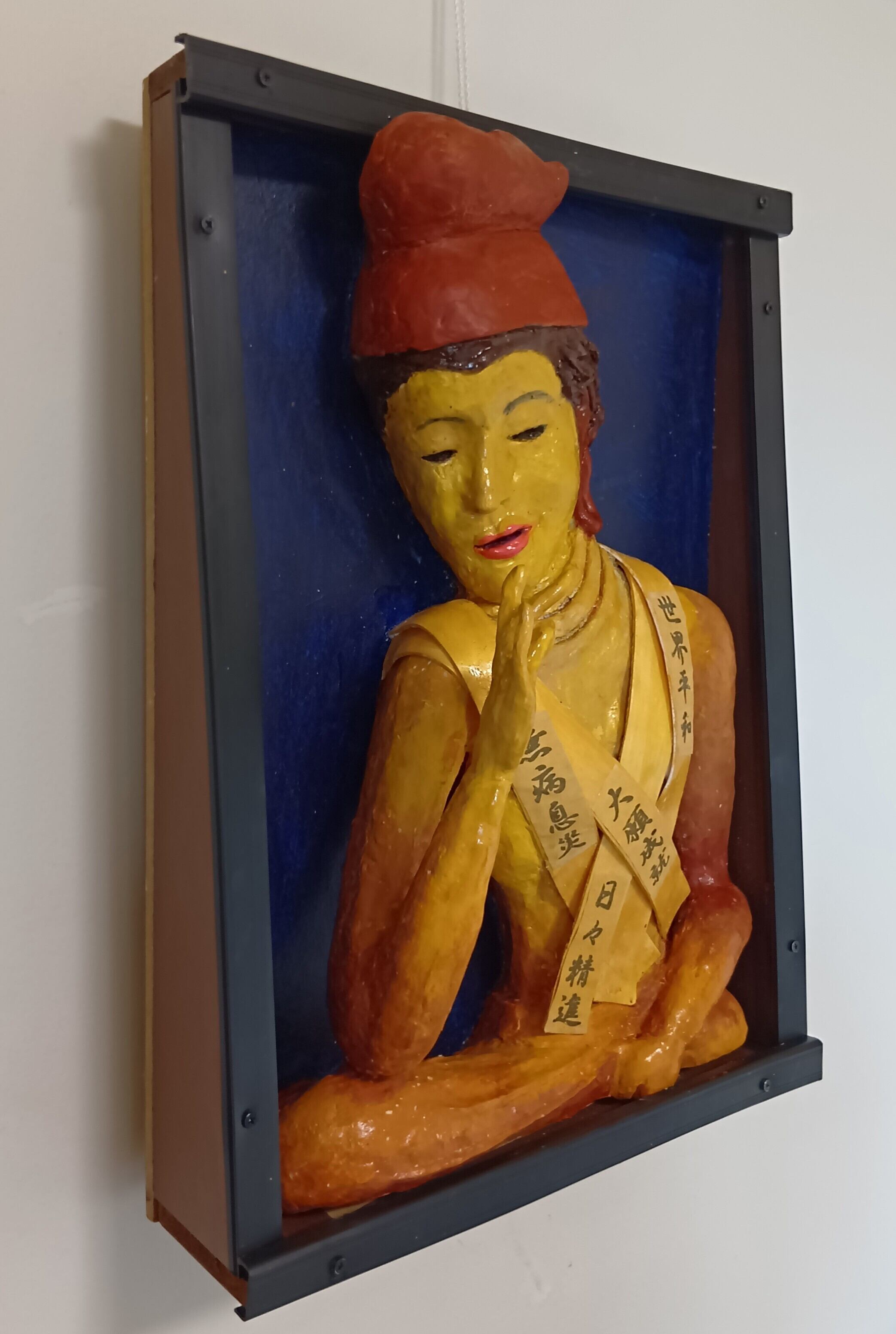 未来アート「国宝第一号の弥勒菩薩」（立体絵画） | Pay ID