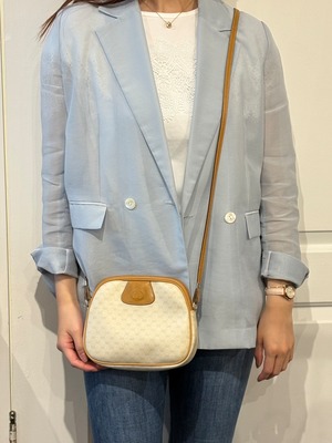 GUCCI / vintage GG shoulder bag.