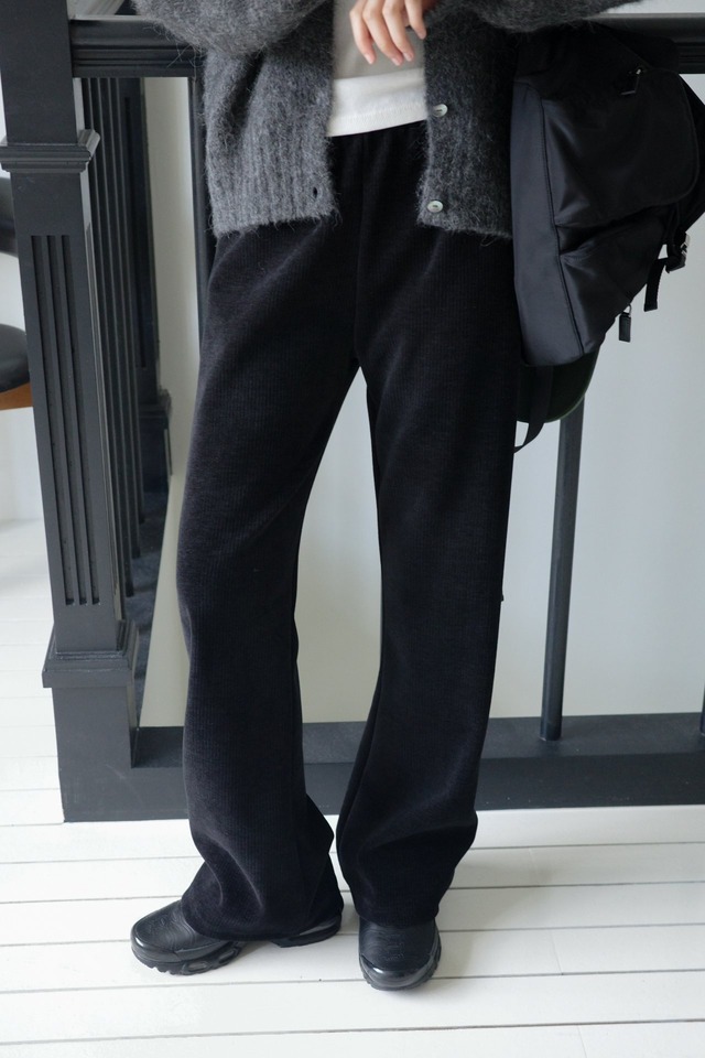 (verveine) velour corduroy pants / 3color