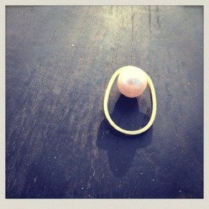 pearl ring （PeR-3）brass  11~12号　M-10.2