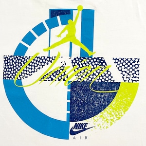 【NIKE UNION】JORDAN LONG SLEEVE  TEE ロンT ロングスリーブ Tシャツ 長袖 バックプリント 袖プリント バスケット L ナイキ ユニオン コラボ ジャンプマン ワンポイント NIKE AIR US古着