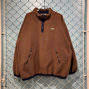 LACOSTE - Fleece Pullover Jacket