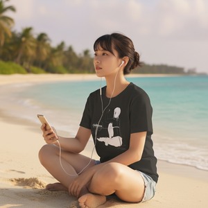 Chilltime-Tシャツ・レディース(スミ)