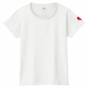 TONYBAND Tシャツ(白 レディースシェイプ) 肩ロゴ