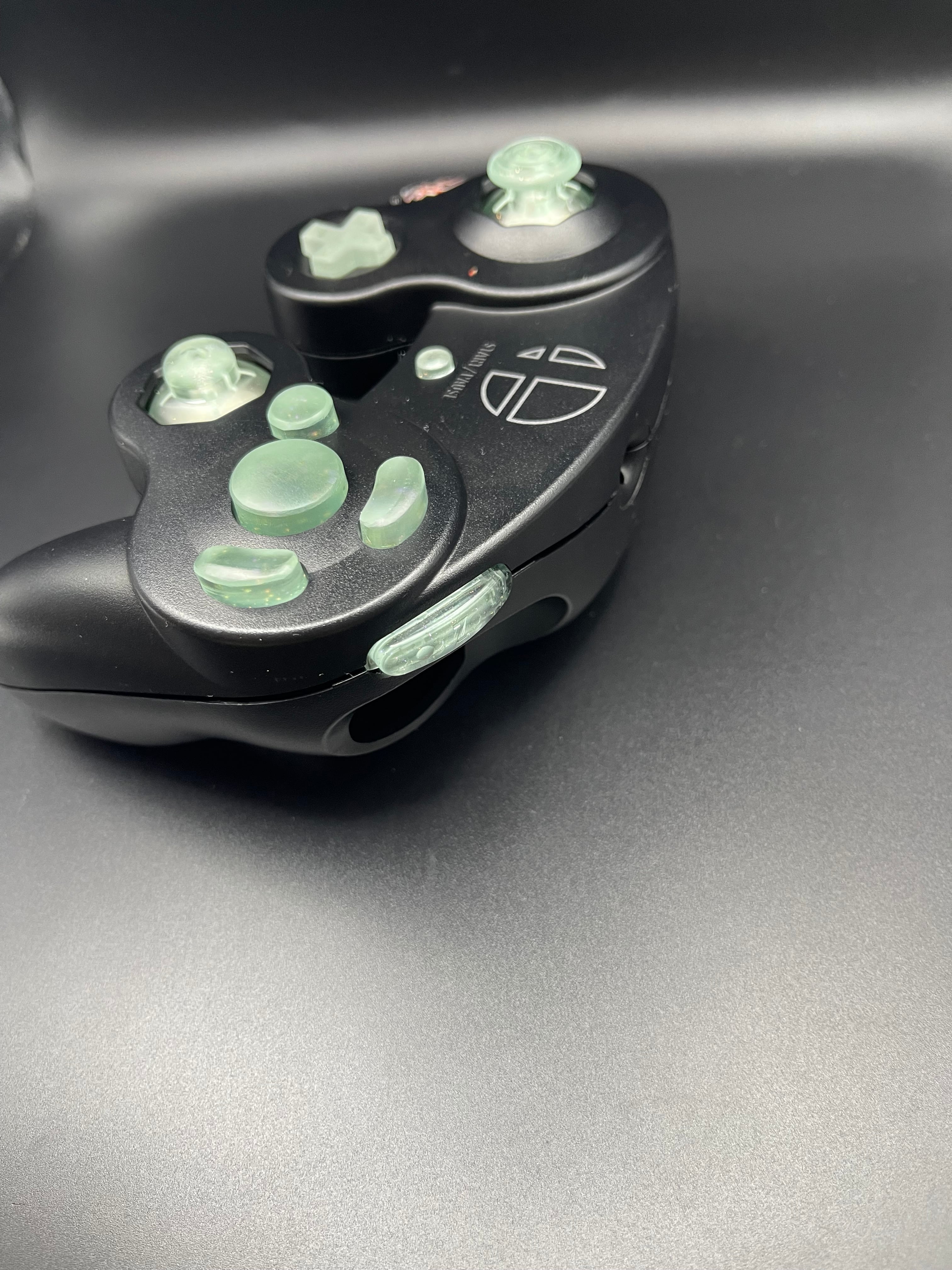 ゲームキューブコントローラー SOPBカスタムボタン （グラスグリーン