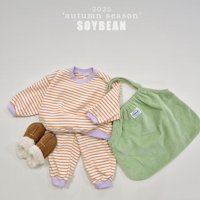 ストライプセット 【soybean】