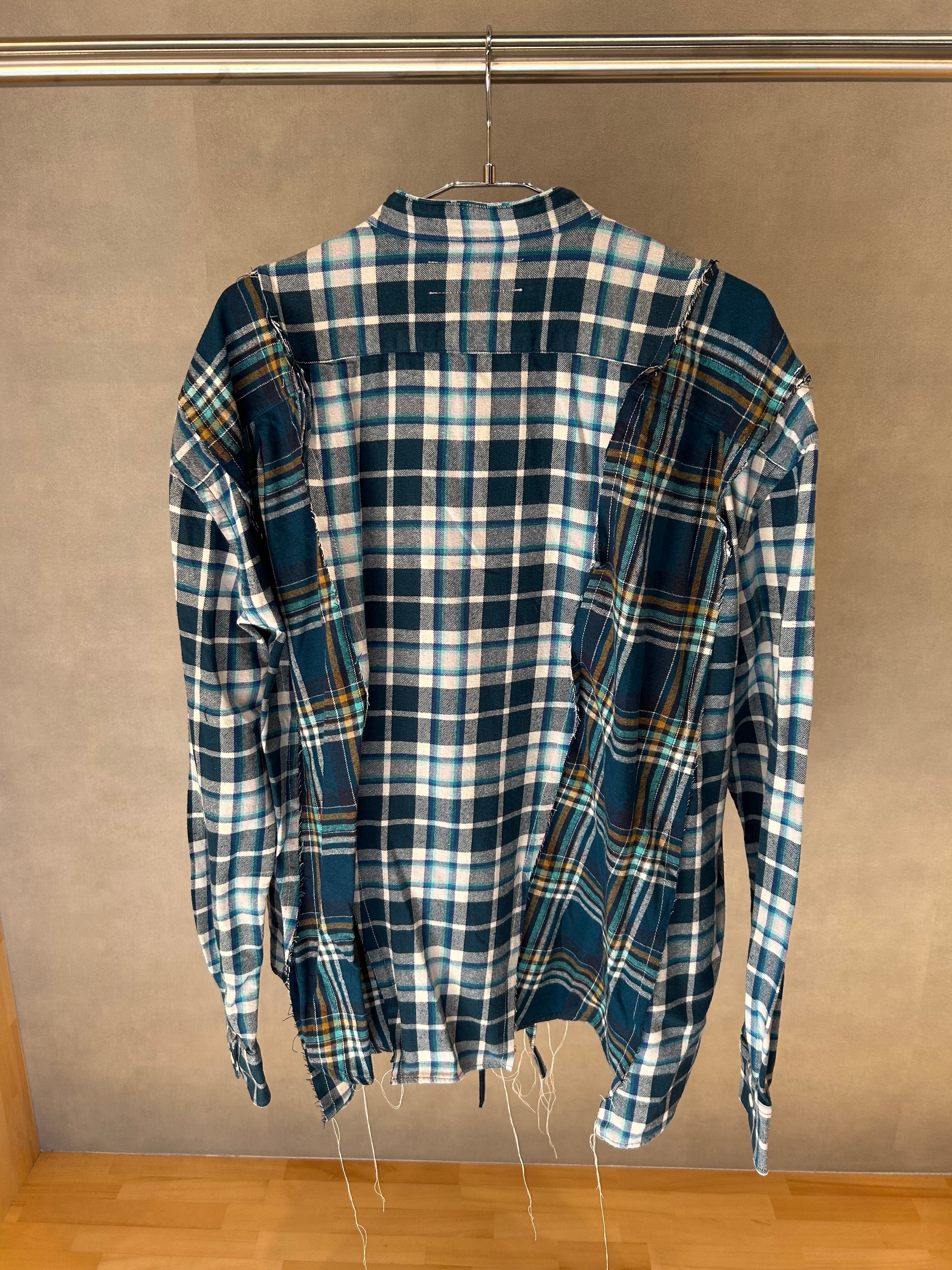 DISCOVERED ディスカバード】Docking Wide Nel Samue Shirt BLUE 2