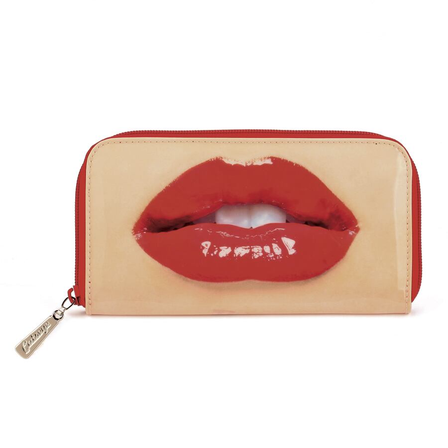 Lips Zip Wallet_CEL4ZW