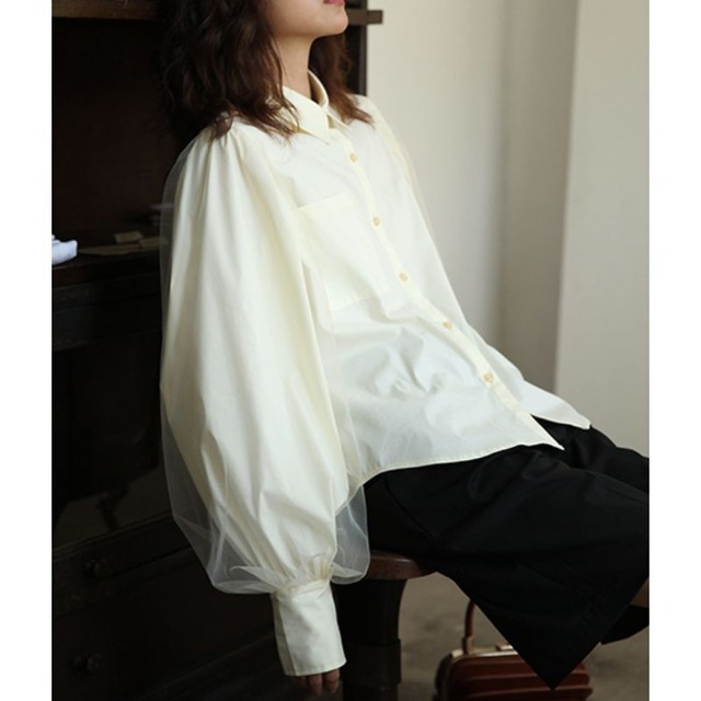 chiffon sleeve shirts