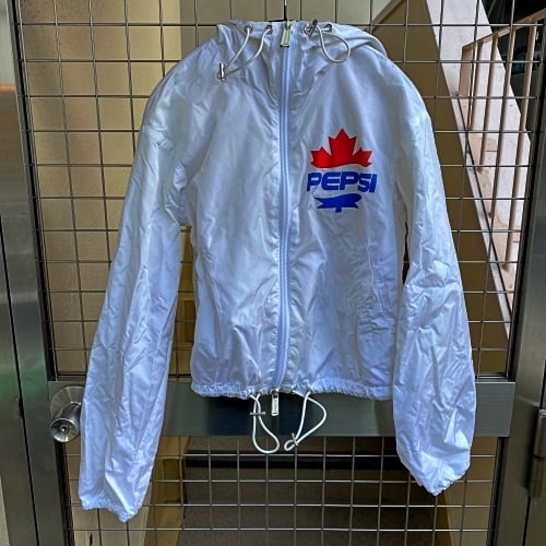 DSQUARED 2 ディースクエアード pepsi wind breaker ナイロンパーカー