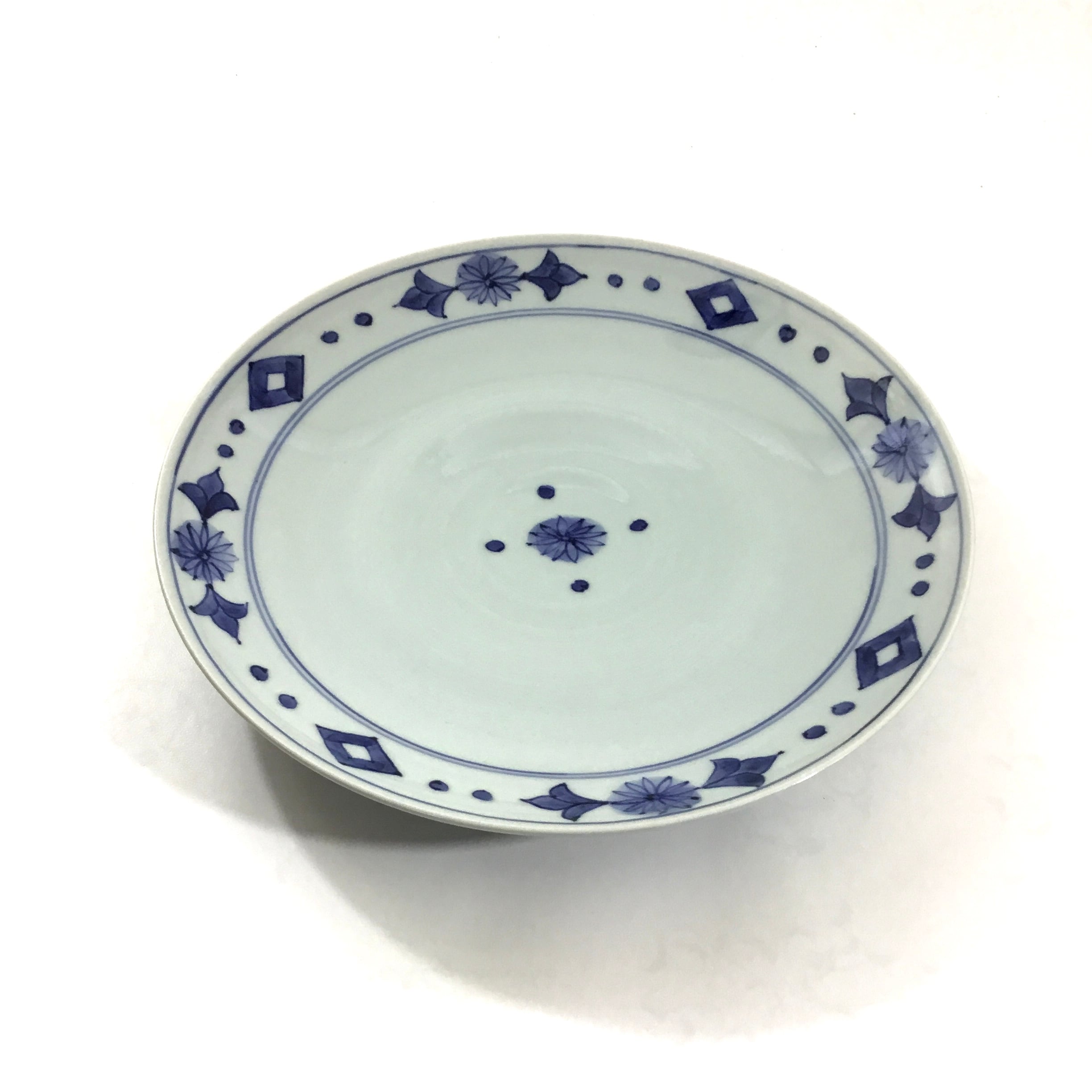 縁花八寸皿 | 藍の器 青雅堂 縁花八寸皿 | 藍の器 青雅堂