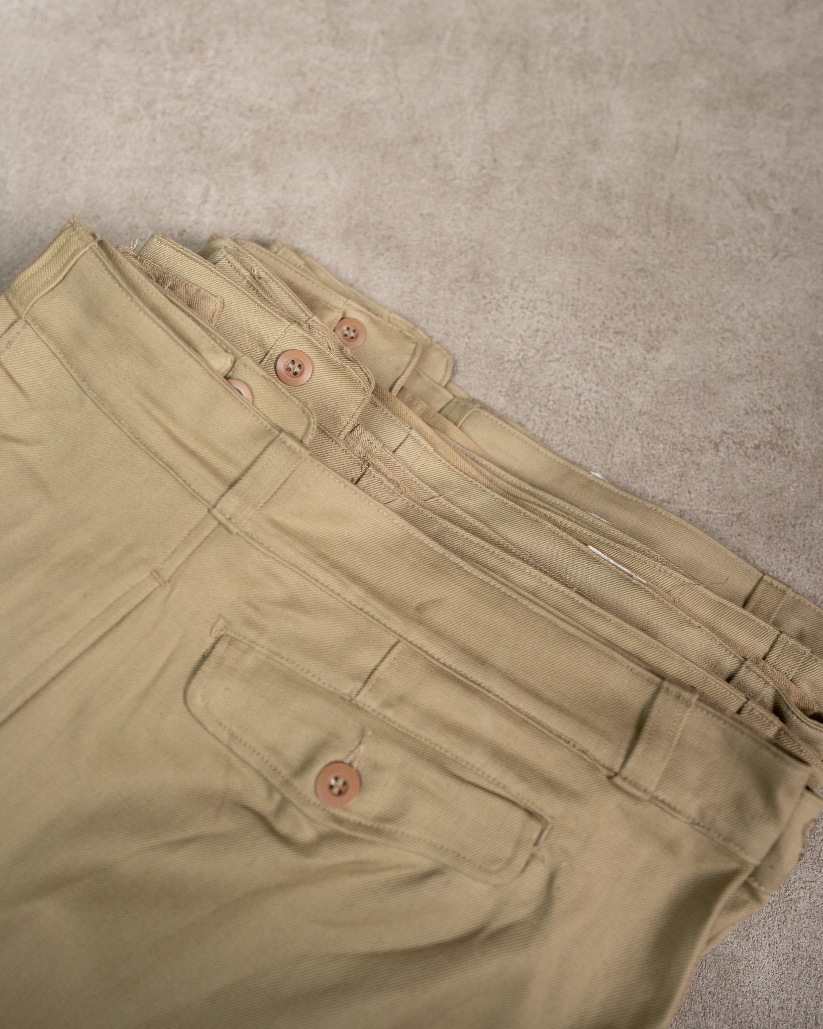 DEADSTOCK】French Army M-52 Short Trousers フランス軍 M-52 チノ