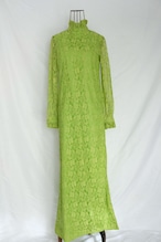 70’s Laced design long dress