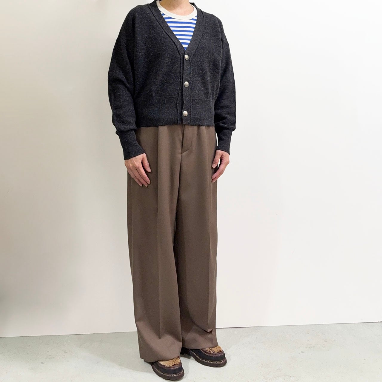 MORIKA モリカ GOLF CARDIGAN MR-KN5306 ゴルフカーディガン アルパカ