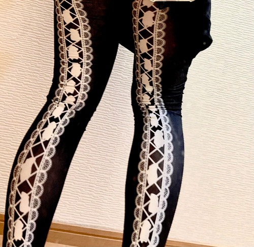 お帰りはしごレース：レギンス