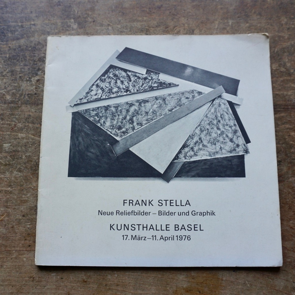 絶版洋古書 】フランク・ステラ Frank Stella Neue Reliefbilder 