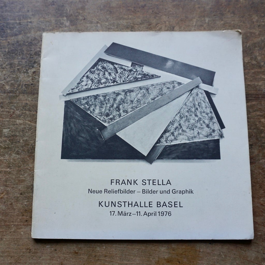 【絶版洋古書 】フランク・ステラ Frank Stella   Neue Reliefbilder - Bilder und Graphik. Kunsthalle Basel, 17. März - 11. April 1976 　　[310194805]