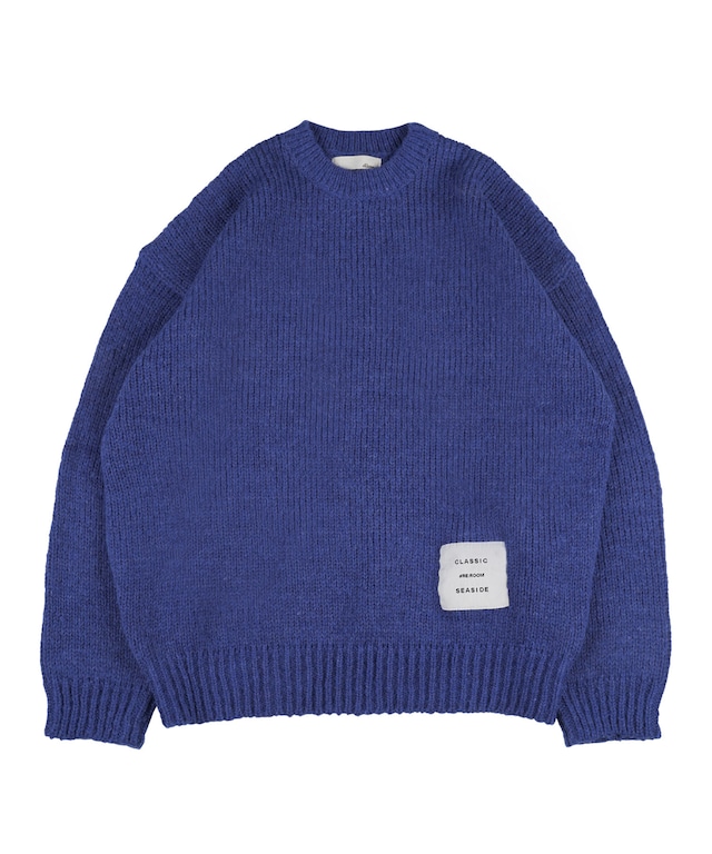 【#Re:room】SEASIDE BIG CREW KNIT［REK138］