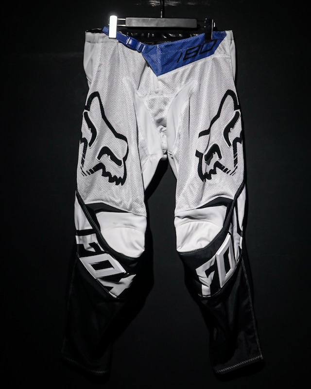 【WEAPON VINTAGE】"Fox Racing" Silicon Patch Design Vintage Motorcycle Pants