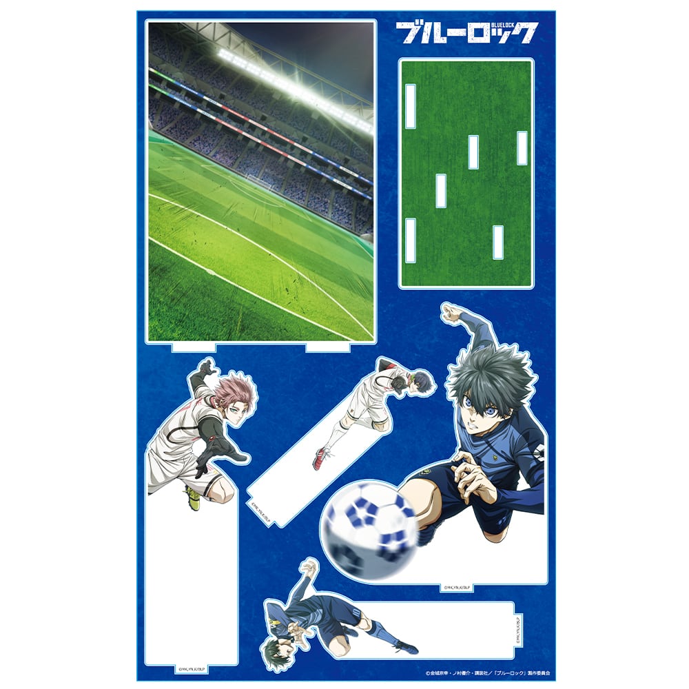 ブルーロック アクリルジオラマ 潔&凛&冴&愛空 | あるじゃんマーケット