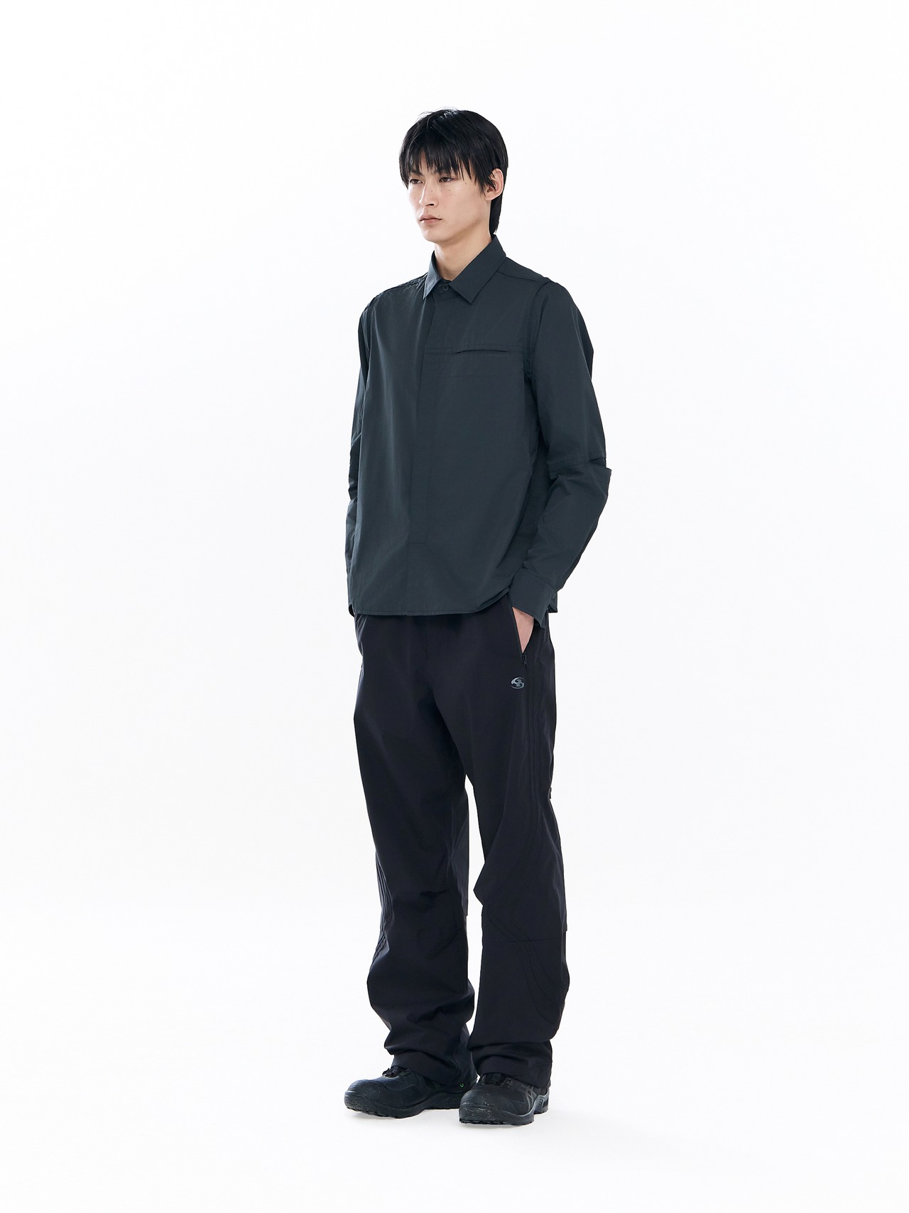 【26AW | MEN】 SAN SAN GEAR サンサンギア / シャツ / PANELED SHIRT / SG26FWTOLT001 - 2