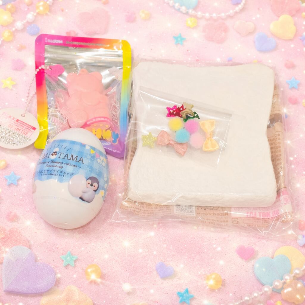 【原宿iBLOOM】ギフトにおすすめ!おうちでスクイーズキット