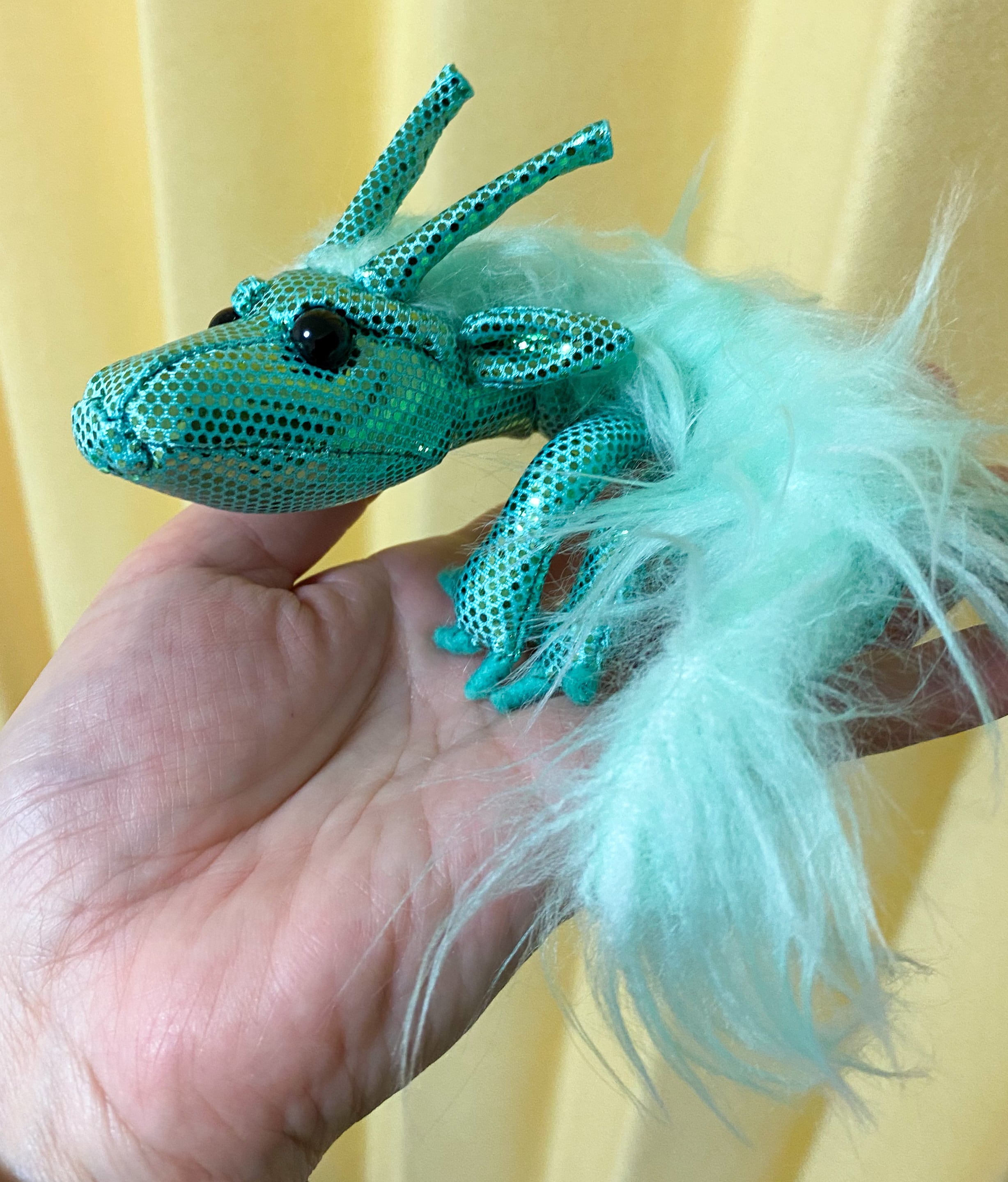 Y様専用商品エメラルドグリーンの龍神さまのぬいぐるみ | つくも