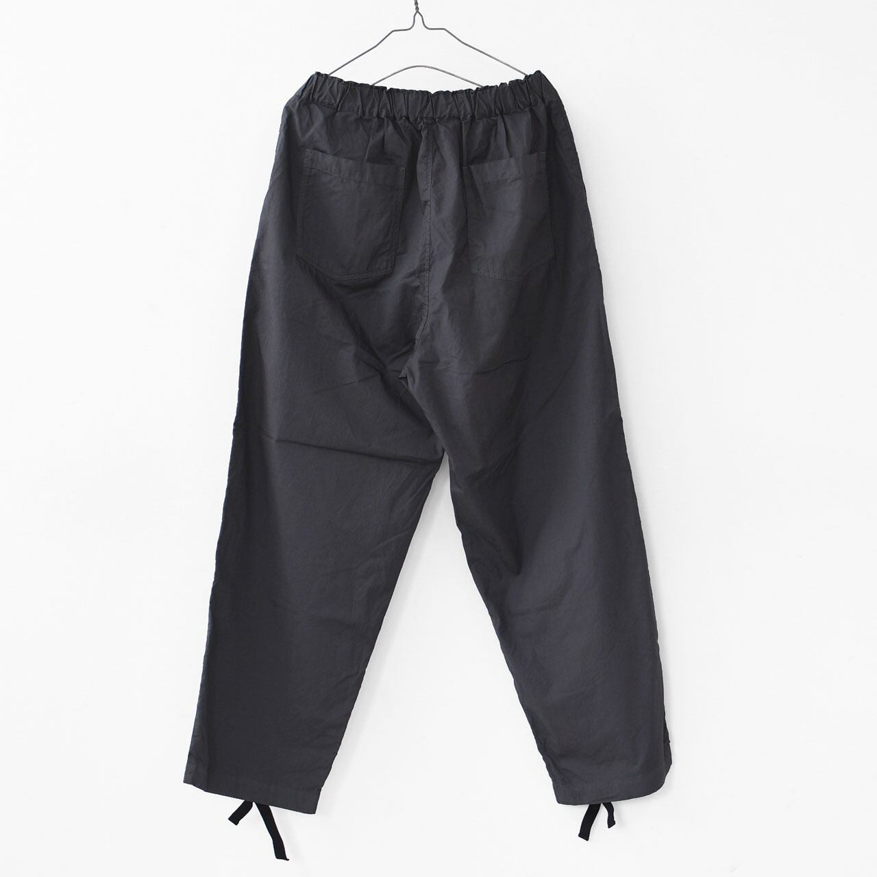 RINEN [リネン] 70/1ツイル 裾ヒモパンツ [R49505] イージーパンツ