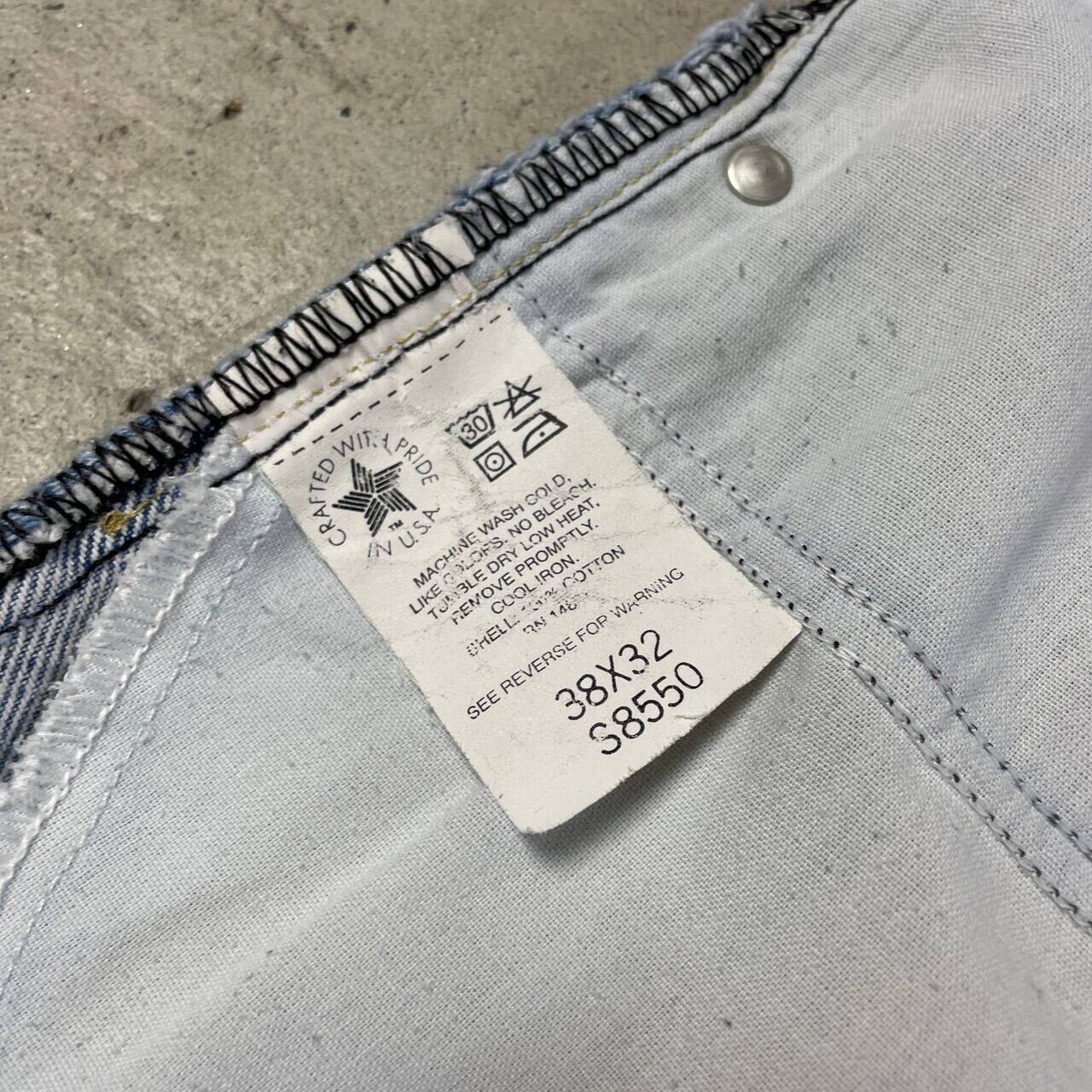 80~90年代 USA製 Carhartt カーハート デニムパンツ ワークパンツ