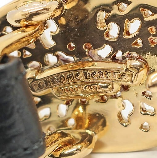 CHROME HEARTS クロムハーツ タイニーオーバル クロス 22K ダイヤ 革ブレス アリゲーター | chromehearts CHROME HEARTS クロムハーツ タイニーオーバル クロス 22K ダイヤ 革ブレス アリゲーター | chromehearts