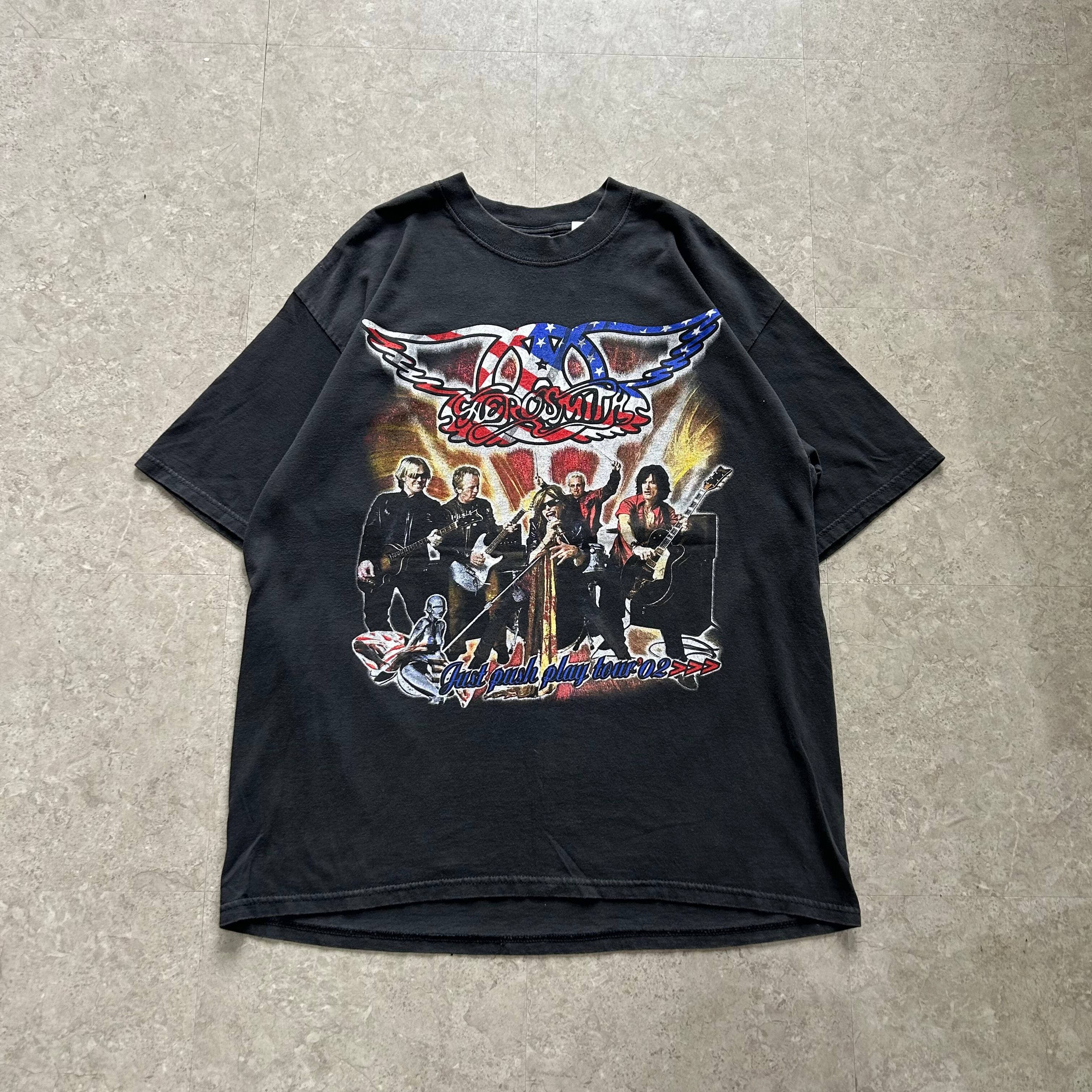 2002s AEROSMITH "Just Push Play" tour T-shirt【仙台店】