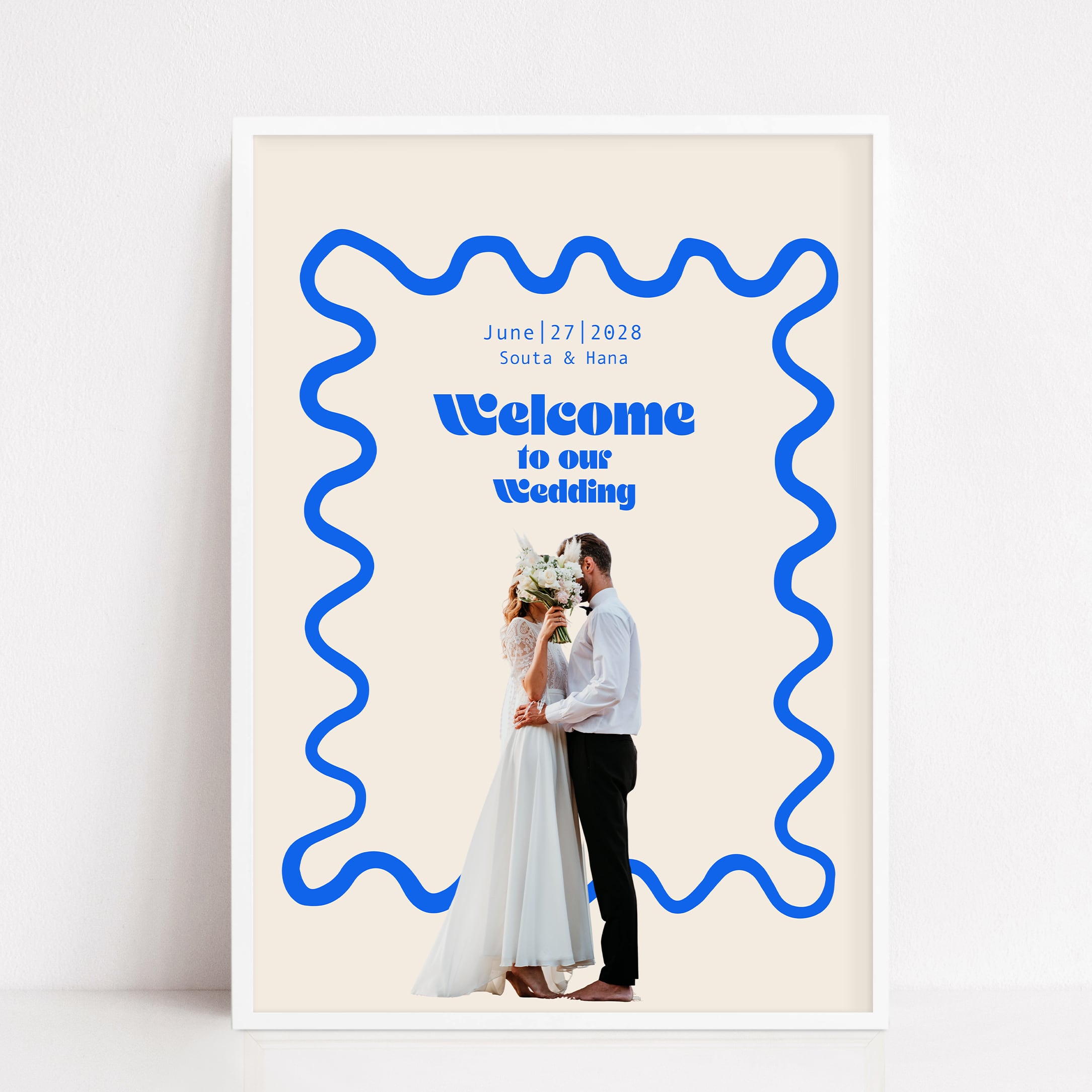 写真ウェルカムボード【くねくね】 | DIY store PBW