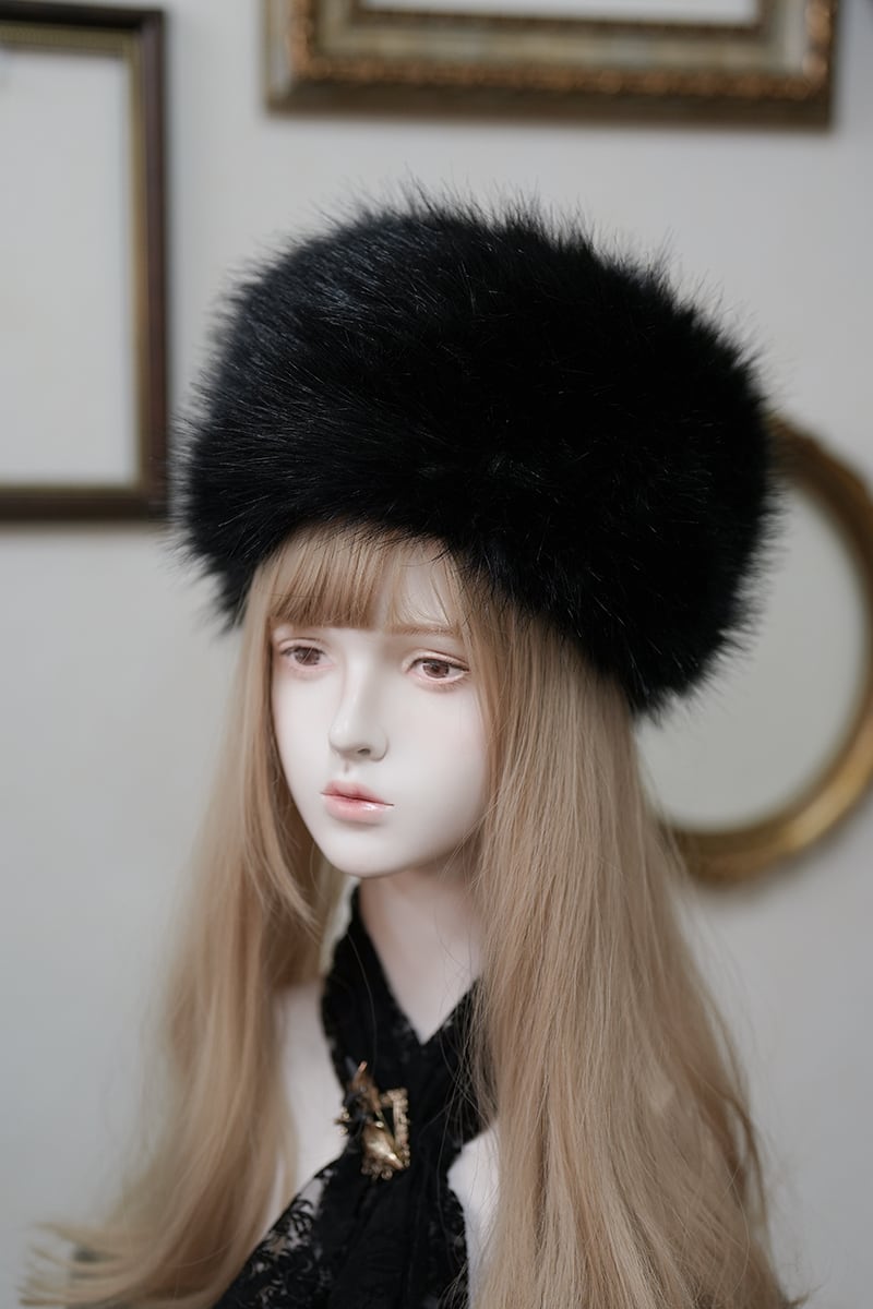 【美品：希少】RhodolirioN ロドリリオン ファー 帽子 リリィ・リドル ファー帽子 | HoshibakoWorks