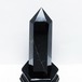 モリオン 黒水晶 六角柱 台座付属 一点物 152-4036