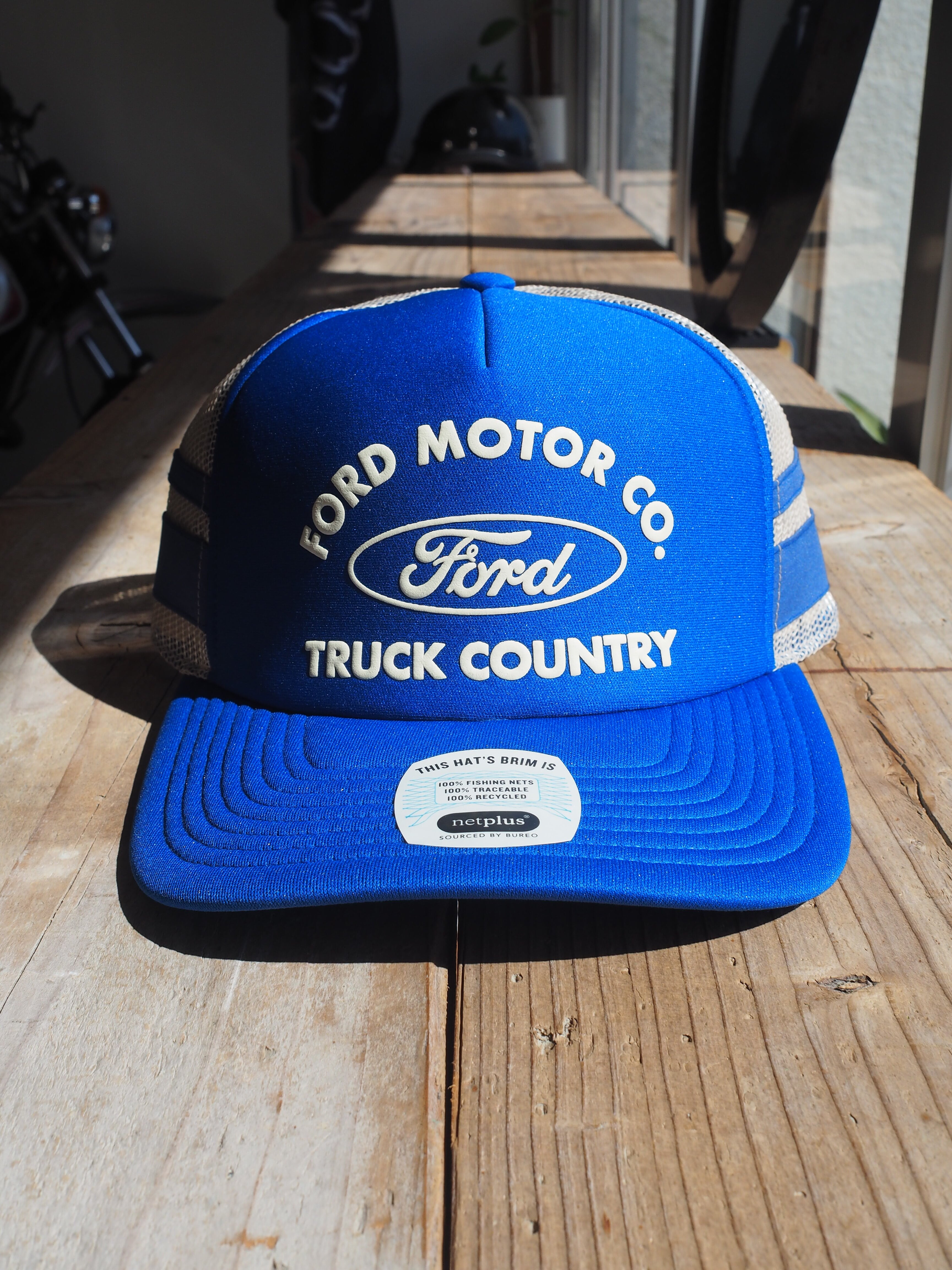 OVAL ファッション PORKCHOP O.E. WAPPEN MESH CAP