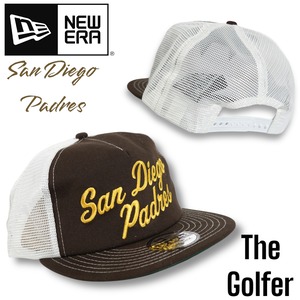 ◆NEWERA San Diego Padres Tracker Cap The Golfer　トラッカーキャップ　　ニューエラ　NEW ERA