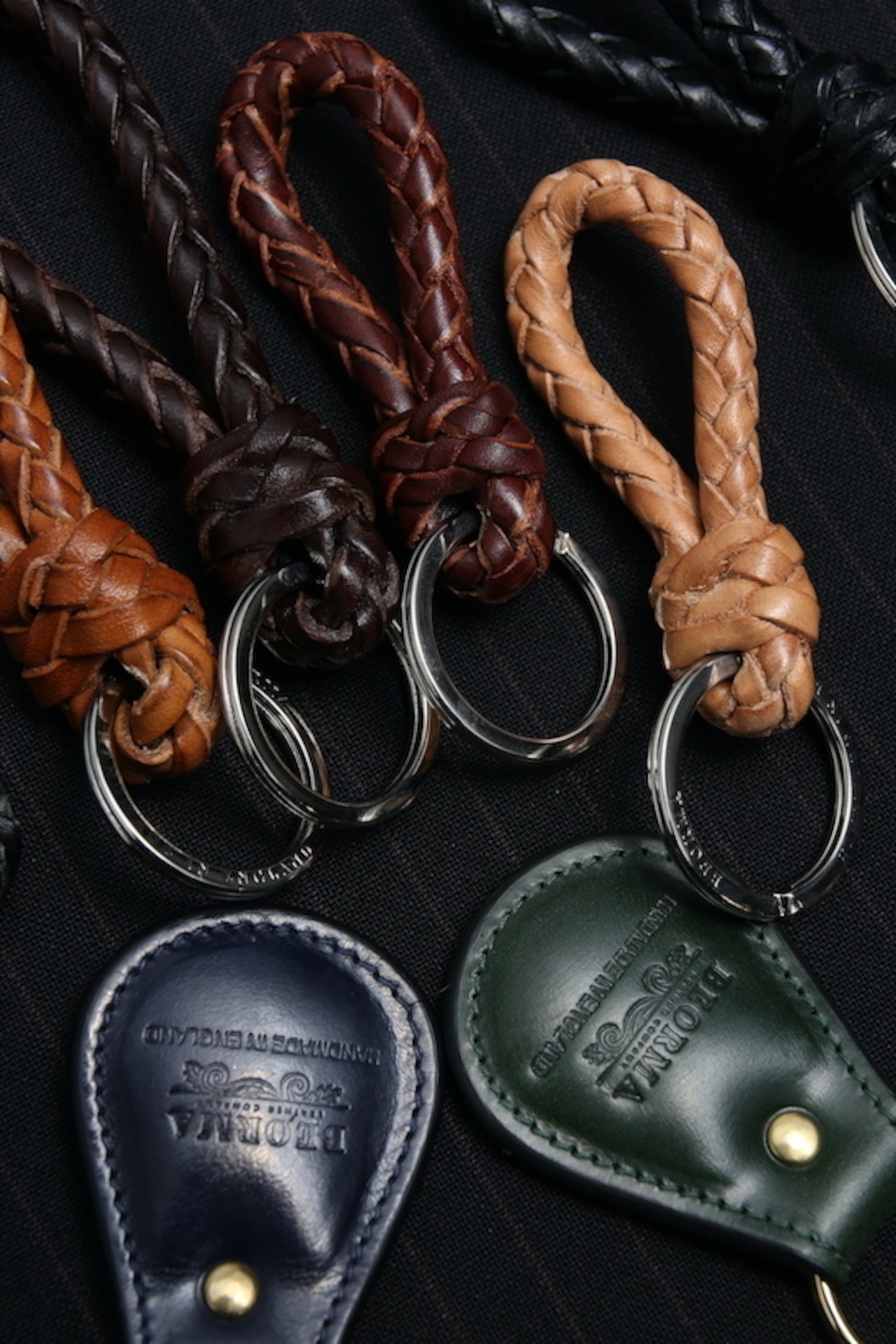 BEROMA P0185 PLATED KEY FOB / NATUR