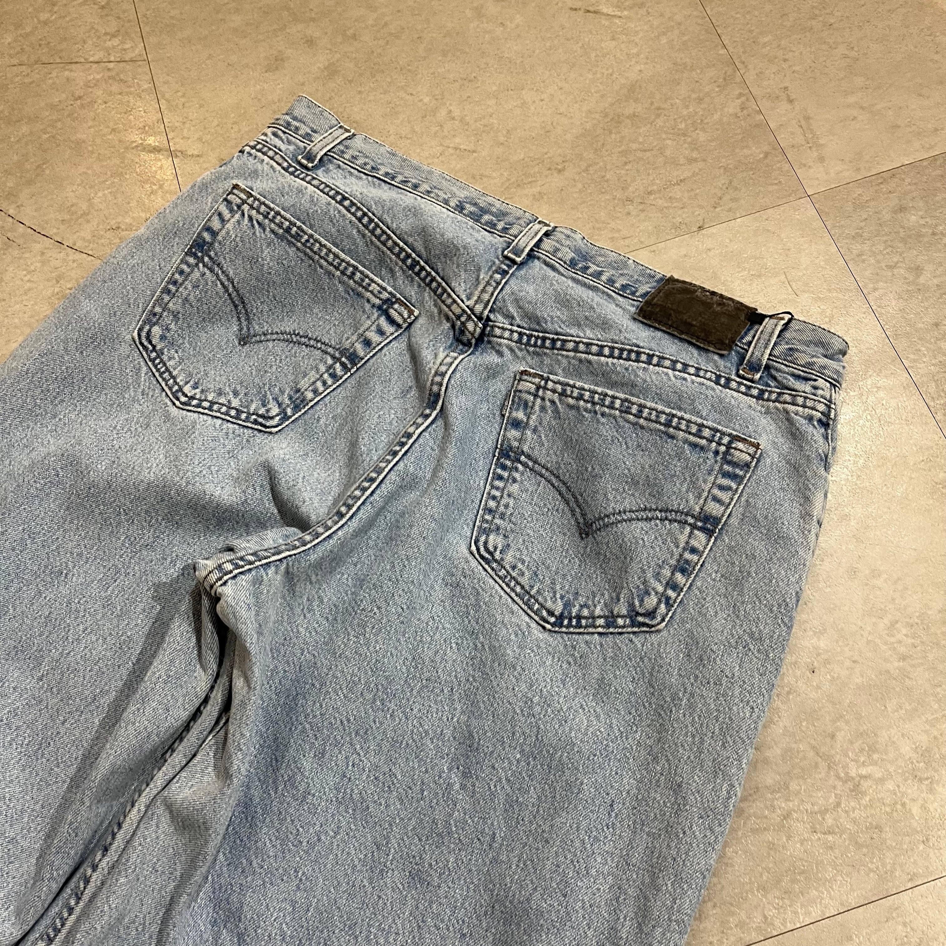 安い超激安】 Levi's 90s リーバイスシルバータブ W38 ネイビー濃紺極太ワイドバギーデニム稀少の通販 by  fuufu｜リーバイスならラクマ