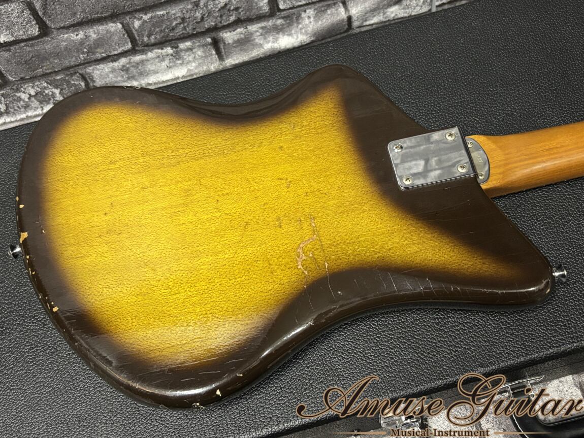 Zen-On ZES-170 # Sunburst 1960年代製【Vintage Japan / Brass Nut