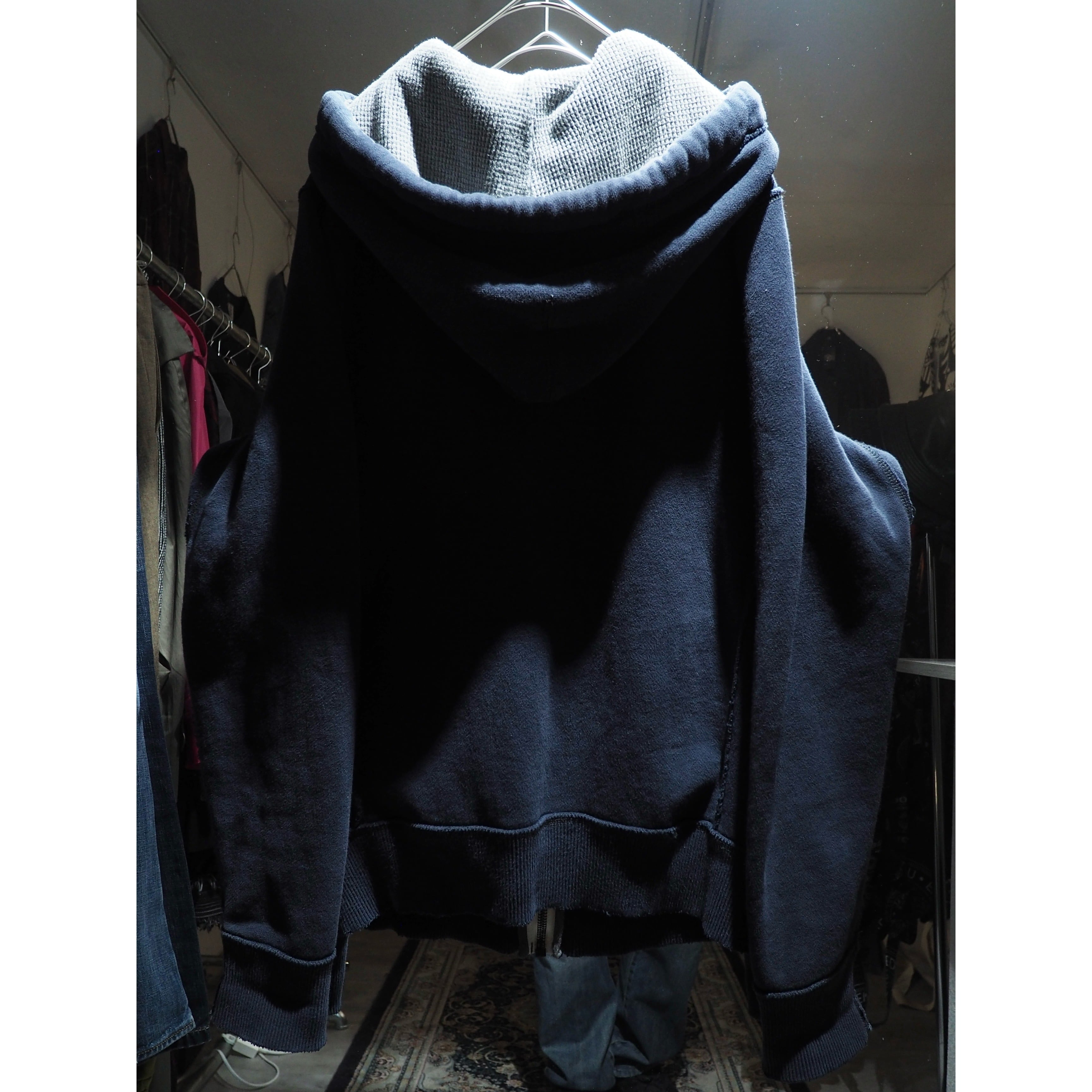” Abercrombie & Fitch ” 襤褸 Aging custom full zip Parker