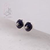 碌山　ラピスラズリのピアス