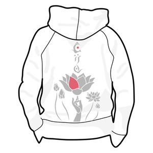 HOODIE / ﾌﾙｼﾞｯﾌﾟﾊﾟｰｶｰ - LOTUS WHITE -