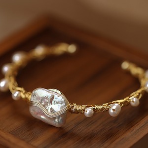 バロックパールブレスレット W10013