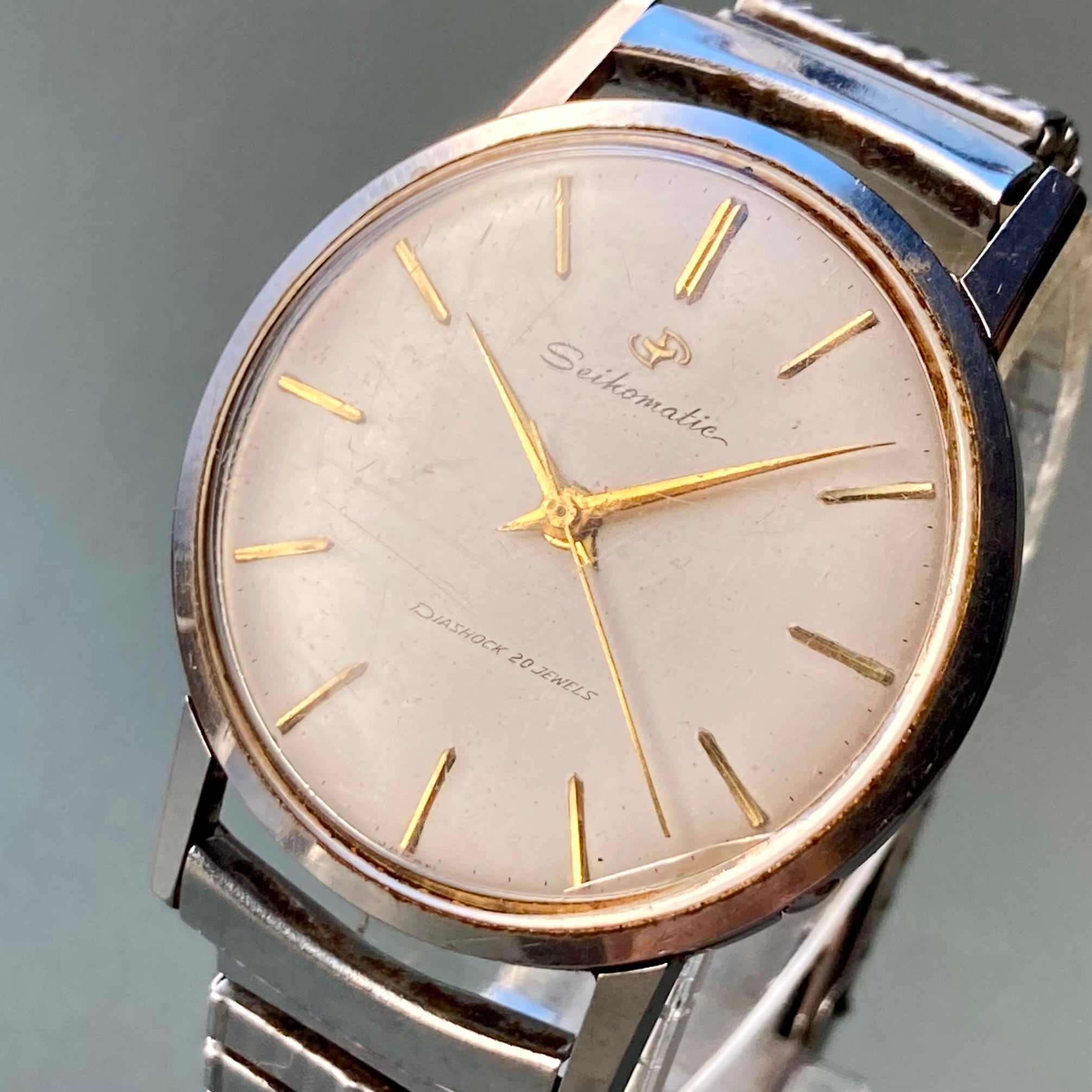 セイコーマチック ウイークデーター 時計 動作品 レア ヴィンテージ