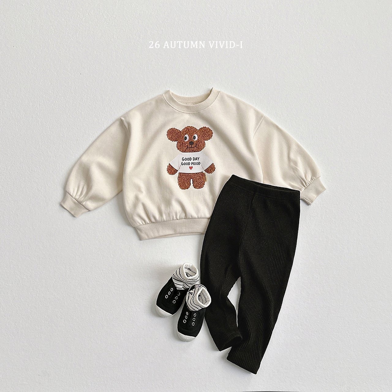 韓国子供服 / VIVID-I / 26Autumn /リトルソックス４セット / 靴下/ 秋服 *onesize*