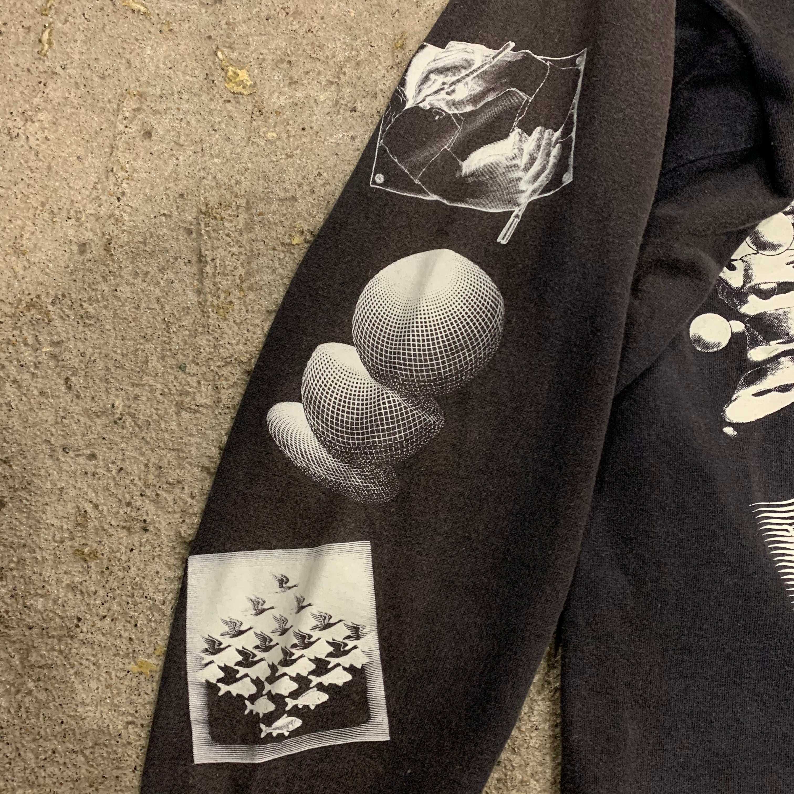 90s M.C. Escher L/S T-shirt | What'z up 90s M.C. Escher L/S T-shirt | What'z up