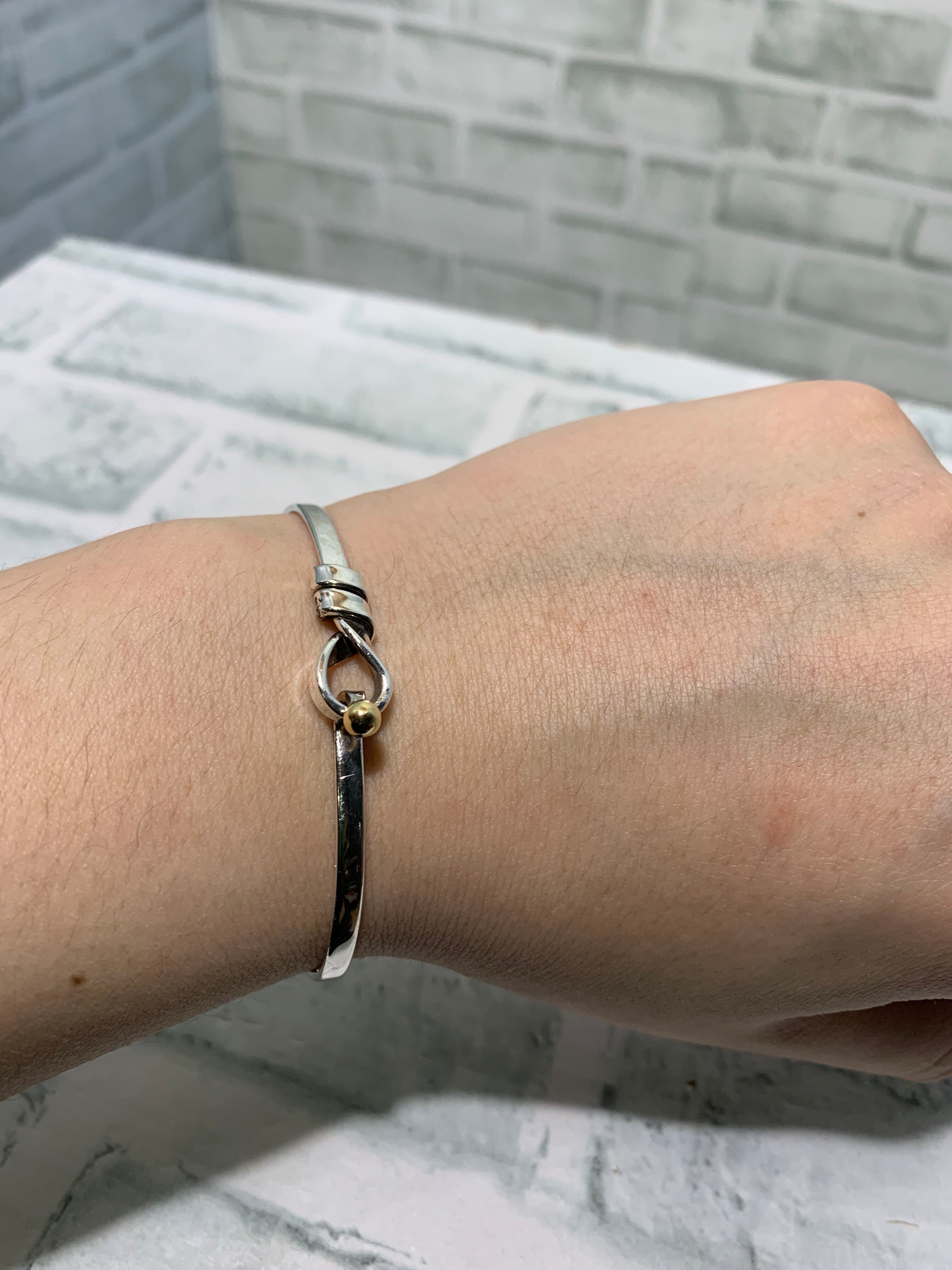 ヴィンテージ ティファニー 18K コンビ バングル ヴィンテージ TIFFANY